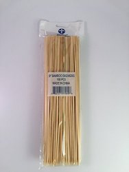 KingSeal Natural Bamboo Wood Skewers 16 Packs of 100 per Pack 10 Inches
