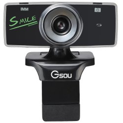 Gsou B18s Usb 2.0 Hd 12 Megapixels Webcam Drive Computer Camera With Microphone Mic