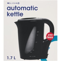Payless Corded Kettle Black 1.7L