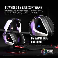 Corsair Void Elite Wireless Gaming Headset With Dolby Headphone 7.1 Carbon Console Ready USB