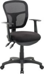Jet Mesh Office Chair - With Arms