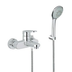 Grohe Europlus Single Lever Bath Shower Mixer Set