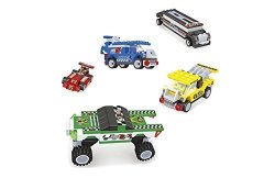 Ausini Off Track Racing Car Set Of 5 Racing Vehicles Building Bricks 321PC Educational Blocks Set Great Gift For Children