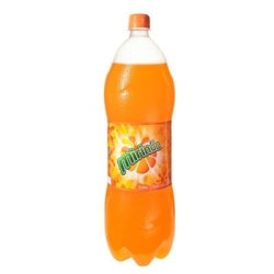 Orange Plastic Bottle 2L X 6