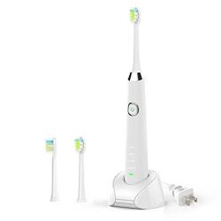 Sililoli Electric Toothbrush Clean Your Teeth Like A Dentist Multiple Optional Modes Waterproof For Bath And Shower 2 Replacement Heads Pink