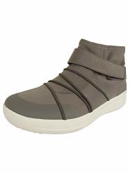 Fitflop Women's Neoflex High-top Sneakers Charcoal Size 10