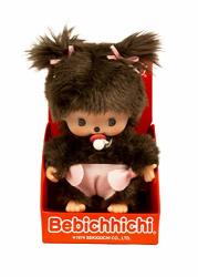 Deals on Monchhichi Classic Bebichhichi Plush Toy - Girl With Diaper, Compare Prices & Shop Online