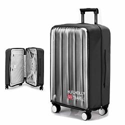 Luggage Protector Suitcase Cover Youchangbest Removing-free Travel Luggage Cover Suitcase Cover Fits 20-30 Inch Luggage