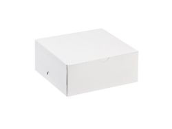 White Cake Or Takeaway Box - 250 Units - 4 X 4 X 2