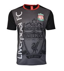 Liverpool Soccer Jersey Adult Training Custom Name And Number S No Name- Black H02
