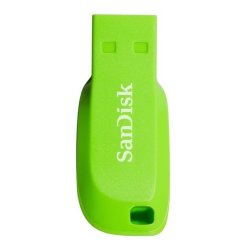 SanDisk SDCZ50C016GB35GE Cruzer Blade 16GB Electric Green USB Flash Drive
