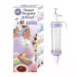 Dessert Cake Decorator Kitchen Tool With 5 Decorating Tips