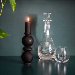 Magical Totem Hand-poured Sculpted Candle - Matt Black
