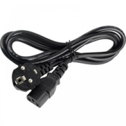 UniQue Euro Plug To Iec 2 Pin Standard Single Head Power Cable 1.8M – Standard 2-PIN 16A Schuko Euro Male To 3-PIN Pole 10A