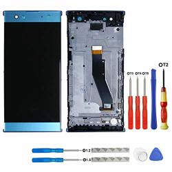Swark Lcd Display Compatible With Sony Xperia XA2 Ultra H4213 H4223 H3223 H3213 SM22 Touch Screen Display With Frame + Tools Blue