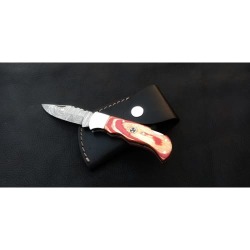 Handmade Damascus Steel Folding Knife