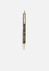 Typo Buffalo Pen Black & Gold Lines
