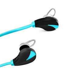 Charm Sonic Bluetooth Headphones For Gym Runing Exercise. Bule
