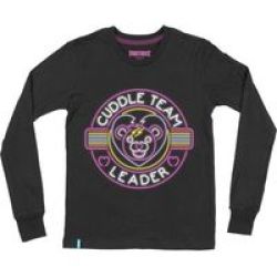 Epic Games Fortnite Cuddle Team Leader Teen Long Sleeve T-Shirt BLACK11-12