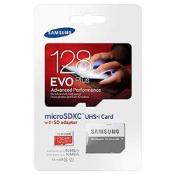 Samsung Evo Plus 128GB Microsd Xc Class 10 UHS-1 Mobile Memory Card For Samsung Galaxy J3 J1 Nxt Ace A9 A7 A5 A3 Tab