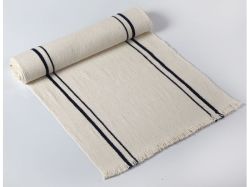 Barrydale Hand Weavers Country Striped Table Runner 220CM Navy