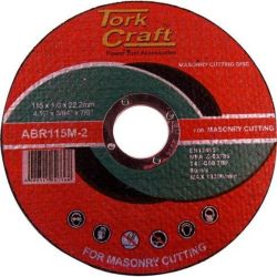 Cutting Disc Masonry 115X1.0X22.22MM - 12 Pack