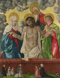 CaylayBrady Oil Painting 'hans Baldung Grien The Trinity And Mystic Pieta ' Printing On High Quality Polyster Canvas 24 X 31 Inch 61 X