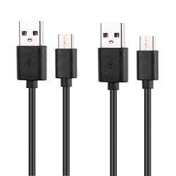 2-PACK USB C Data Transfer Cable Compatible Nikon Z6 Z7 Canon Power Shot G5X Mark II G7X Mark III 3FT Charging Cord Black