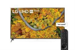 LG UP75 Series 70 Inch Ultra High Definition Uhd 4K Webos Smart With Thinq Ai Tv - 3840 X 2160 Resolution Refresh Rate 50HZ