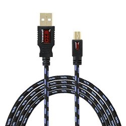Mini-usb Cable Ezopower 10 Feet Mini-usb USB Data Cord Braided Jacket Cable For Garmin Nuvi Magellan Roadmate Tomtom Gps Navigator
