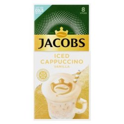 Jacobs Iced Cappuccino Vanilla 8 X 21.3G