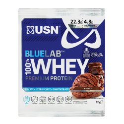 Blue Lab 100% Whey Protein Chocolate Sachet 32G