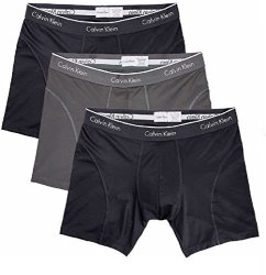 Calvin Klein Boxer Brief Extreme Comfort Breathable Mesh New Style Large Black - 3 Pack
