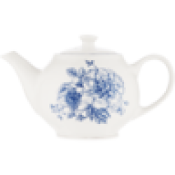 Blue Floral Print Tea Pot 900ML