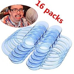 Wensltd 16 Packs Dental Cheek Retractor For Watch Ya Mouth speak Out Game-c Shape Intraoral Lip Retractor Mouth Opener For Adult&kids
