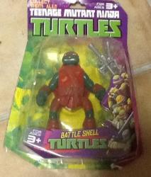 Teenage Mutant Ninja Turtles Moveable Plastic Figurine 15cm - Red - Caketopper
