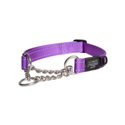 Rogz Utility Control Collar Chain - Large Purple
