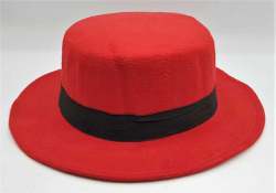 Felt Hat - Red