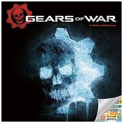 Gears Of War Calendar 2020 Set - Deluxe 2020 Gears Of War Wall Calendar With Over 100 Calendar Stickers Gears Of War Gifts Office Supplies