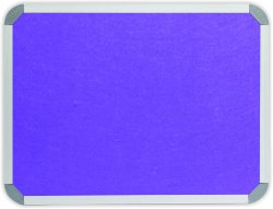 Info Board Aluminium Frame - 1200 1000MM - Purple