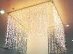 Curtain Lights 2 5M Drop LED White - For Weddings Party
