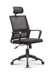 J059 High Back Swivel & Tilt Office Chair - Black
