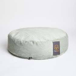 Cord Velour Dog Bed - Duck Egg Small