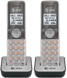 At&t CL80101 Cordless Telephone With Dect 6.0 Technology 2 Pack