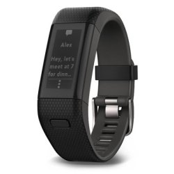 Garmin Vivosmart Hr+ Heart Rate Monitor Smart Watch - Black