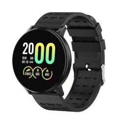 119PLUS 1.3INCH Ips Color Screen Smart Watch IP68 Waterproof Support Call Reminder heart Rate Monitoring blood Pressure Monitoring blood Oxygen Monitoring Black