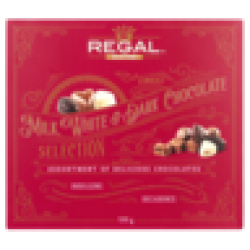 Regal Milk White & Dark Chocolate Selection Box 120G