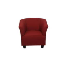 Prince Tub Chair - Red