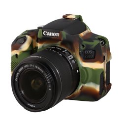 - Canon 750D Dslr - Pro Silicone Case - Camo ECC750DC