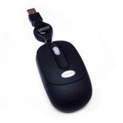 Okion Anywhere Mobile Retractable Optical Mouse
